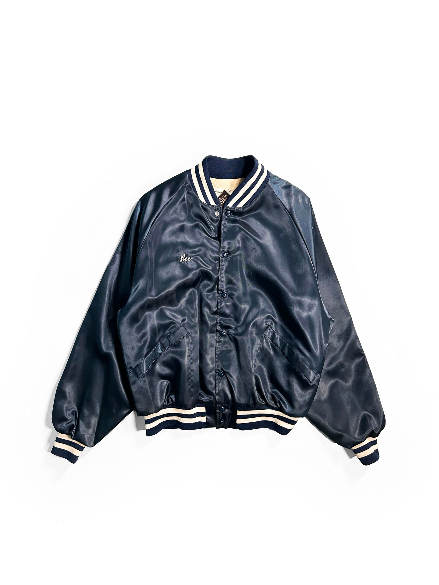 Vintage 80s ‘Lee’ Satin Bomber Jacket
