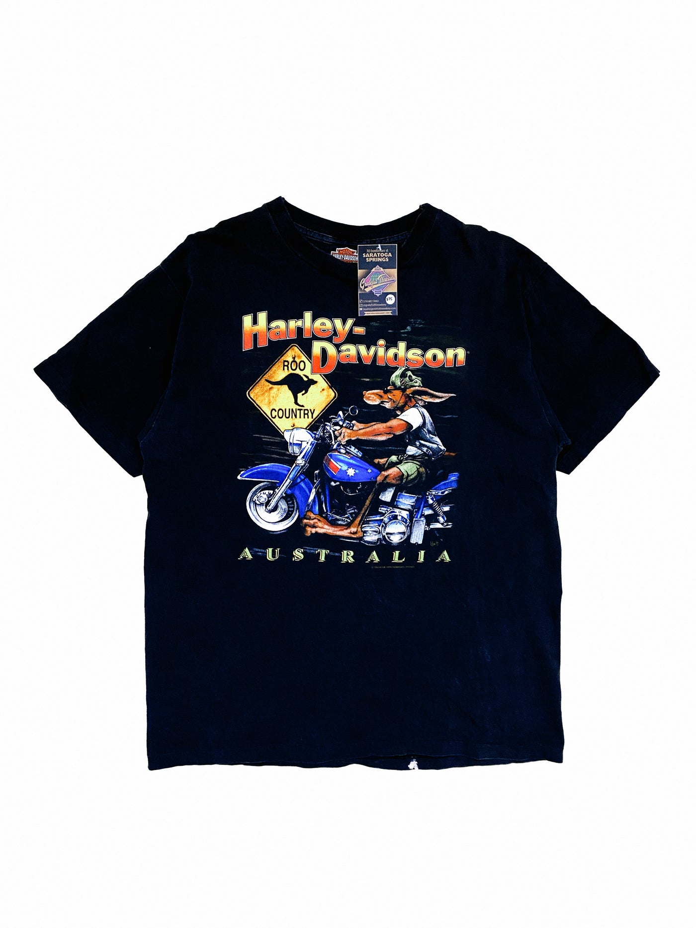 Vintage 1992 Harley Davidson Australia Roo Country T-Shirt