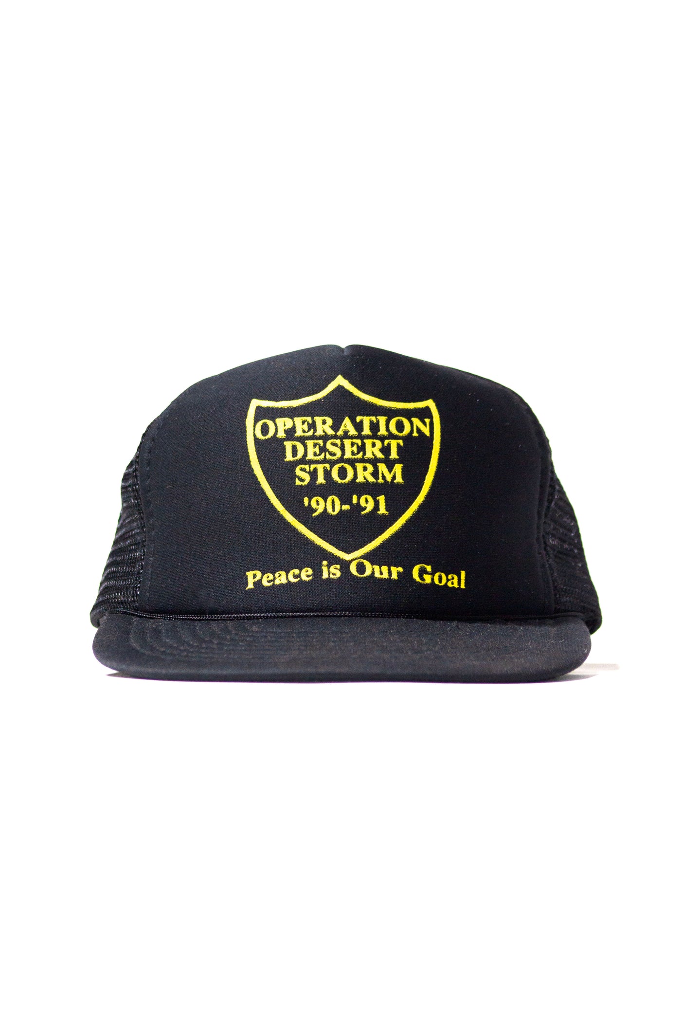 Vintage 1991 Desert Storm Trucker Hat