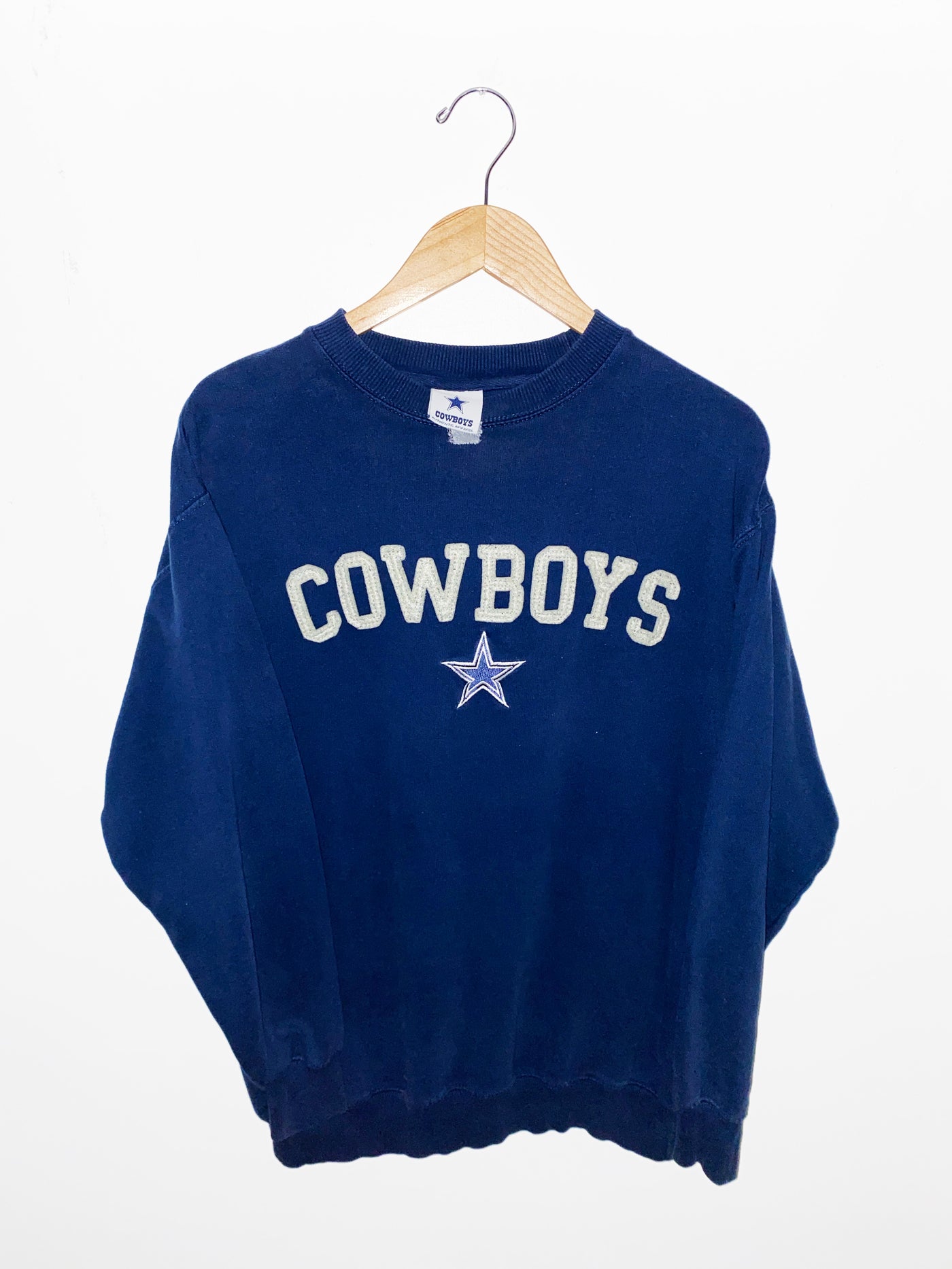 Vintage Dallas Cowboys Embroidered Crewneck