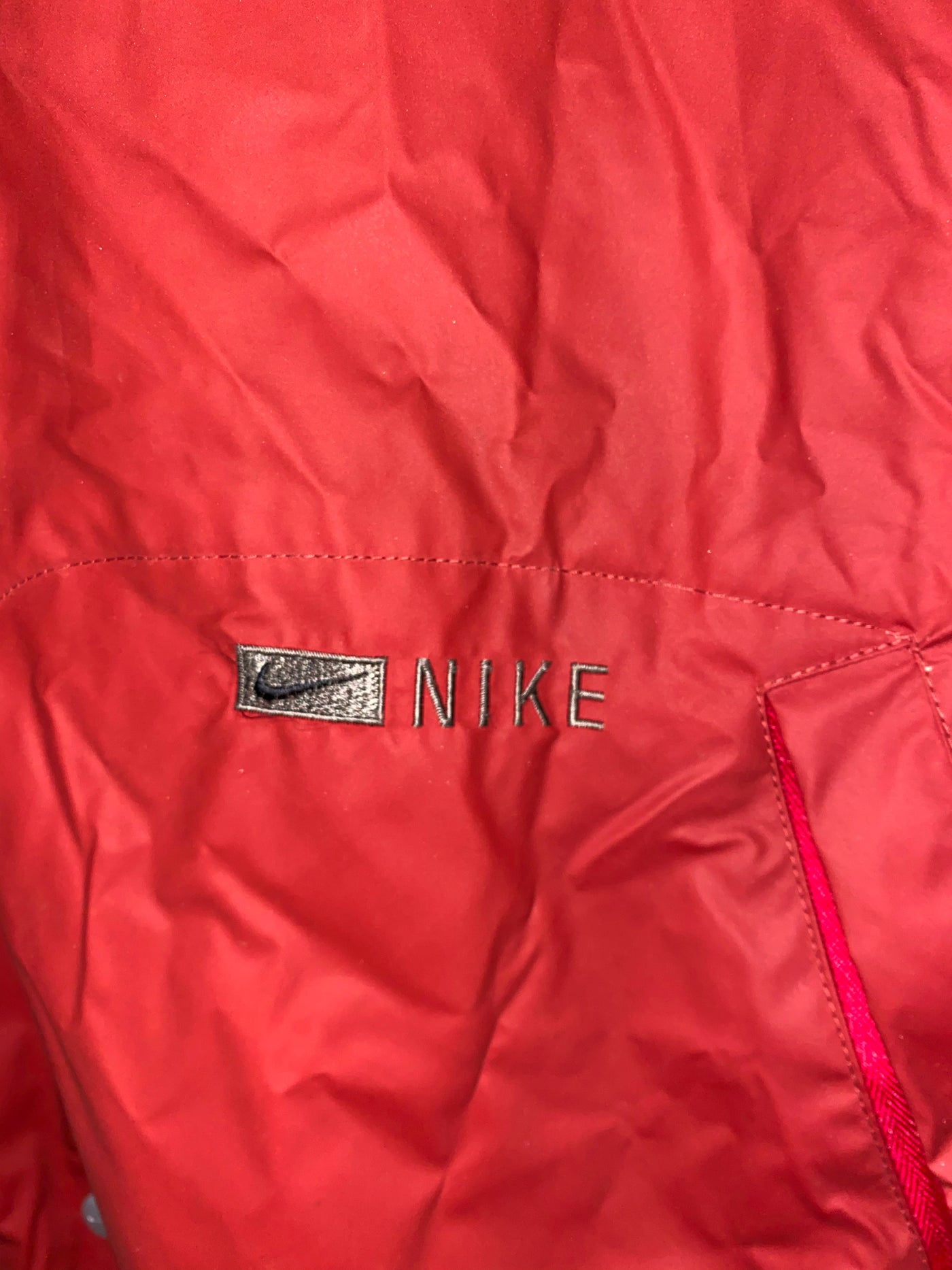 Vintage White Tag Nike Spellout Jacket