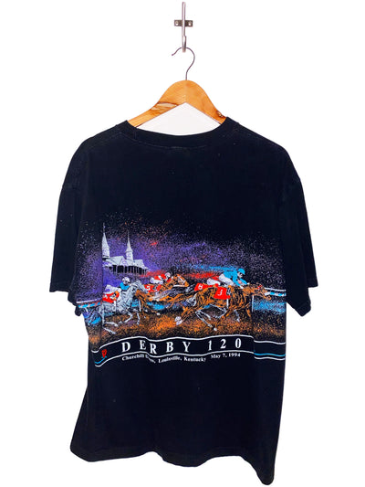 Vintage 1994 Kentucky Derby All Over Print T-Shirt