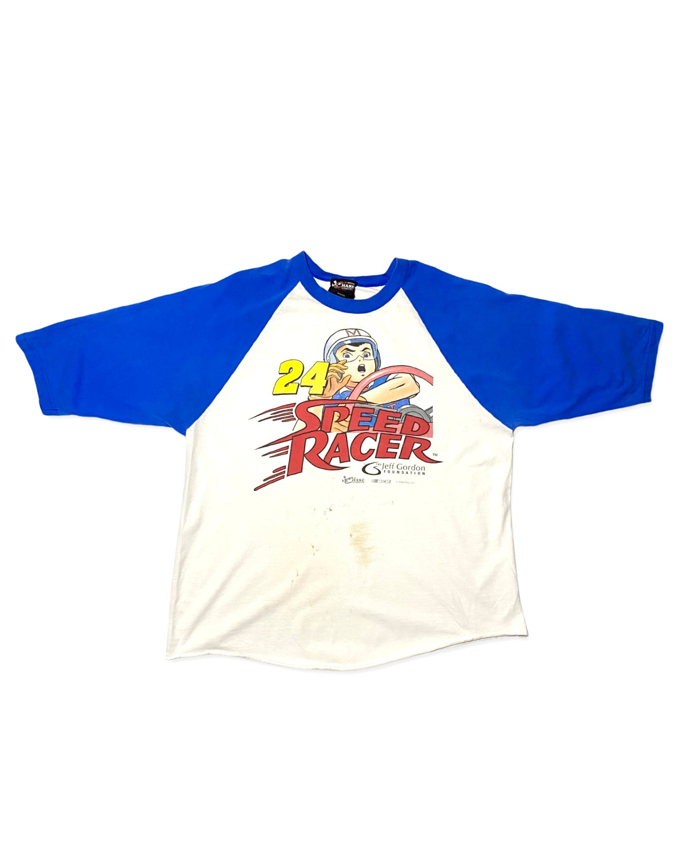 Vintage Jeff Gordon Speed Racer Baseball T-shirt