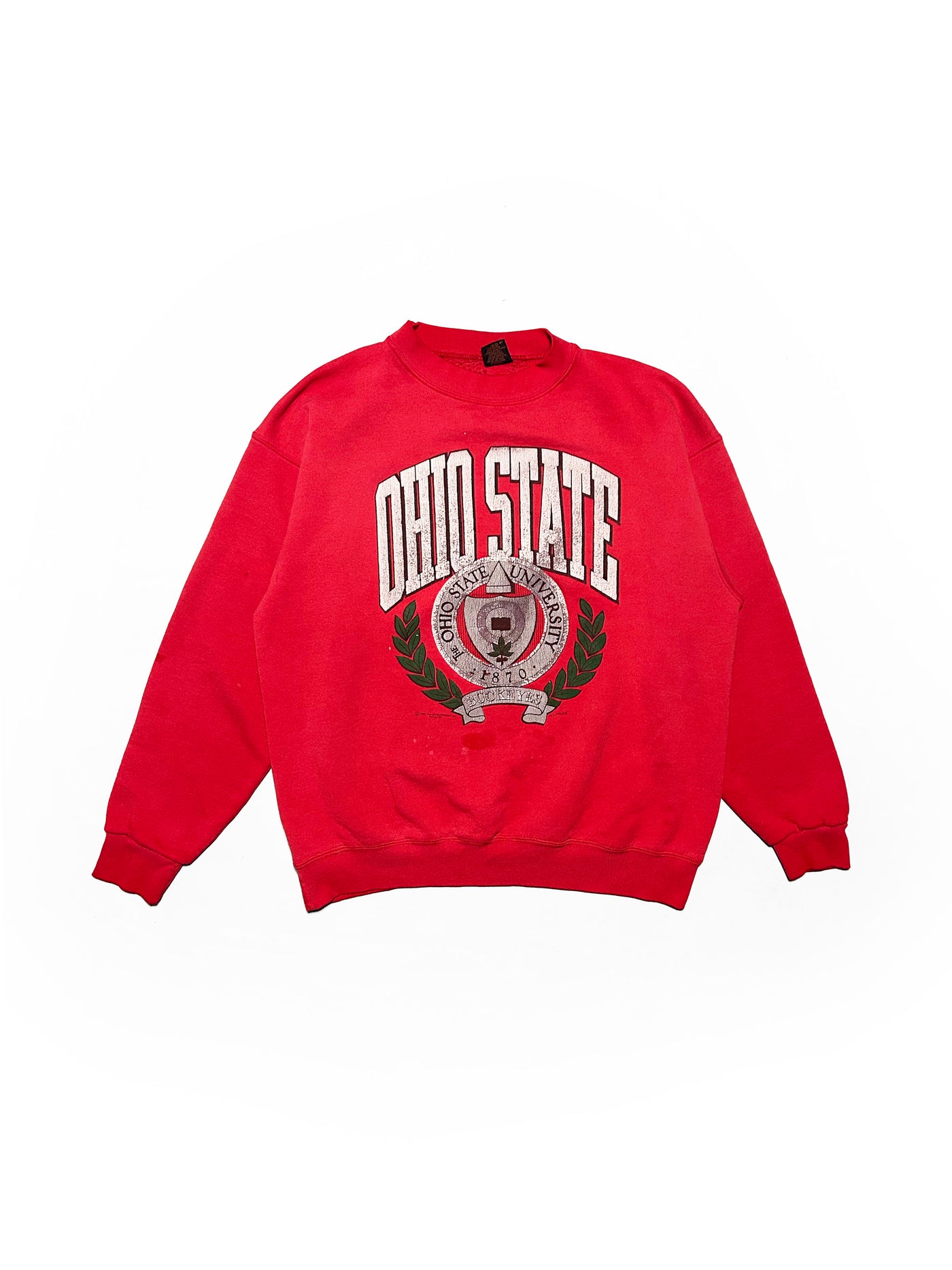 Vintage 1986 Ohio State Double Sided Crewneck