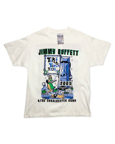 Vintage 2003 Jimmy Buffett Tiki Time Tour T-Shirt