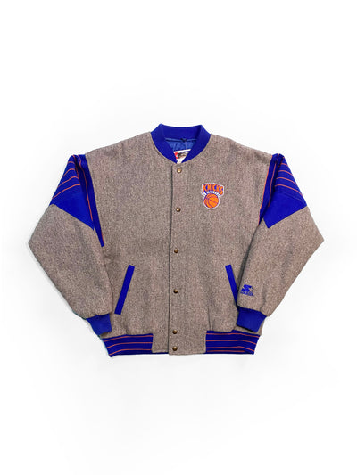 Vintage 90s New York Knicks Varsity Style Starter Jacket