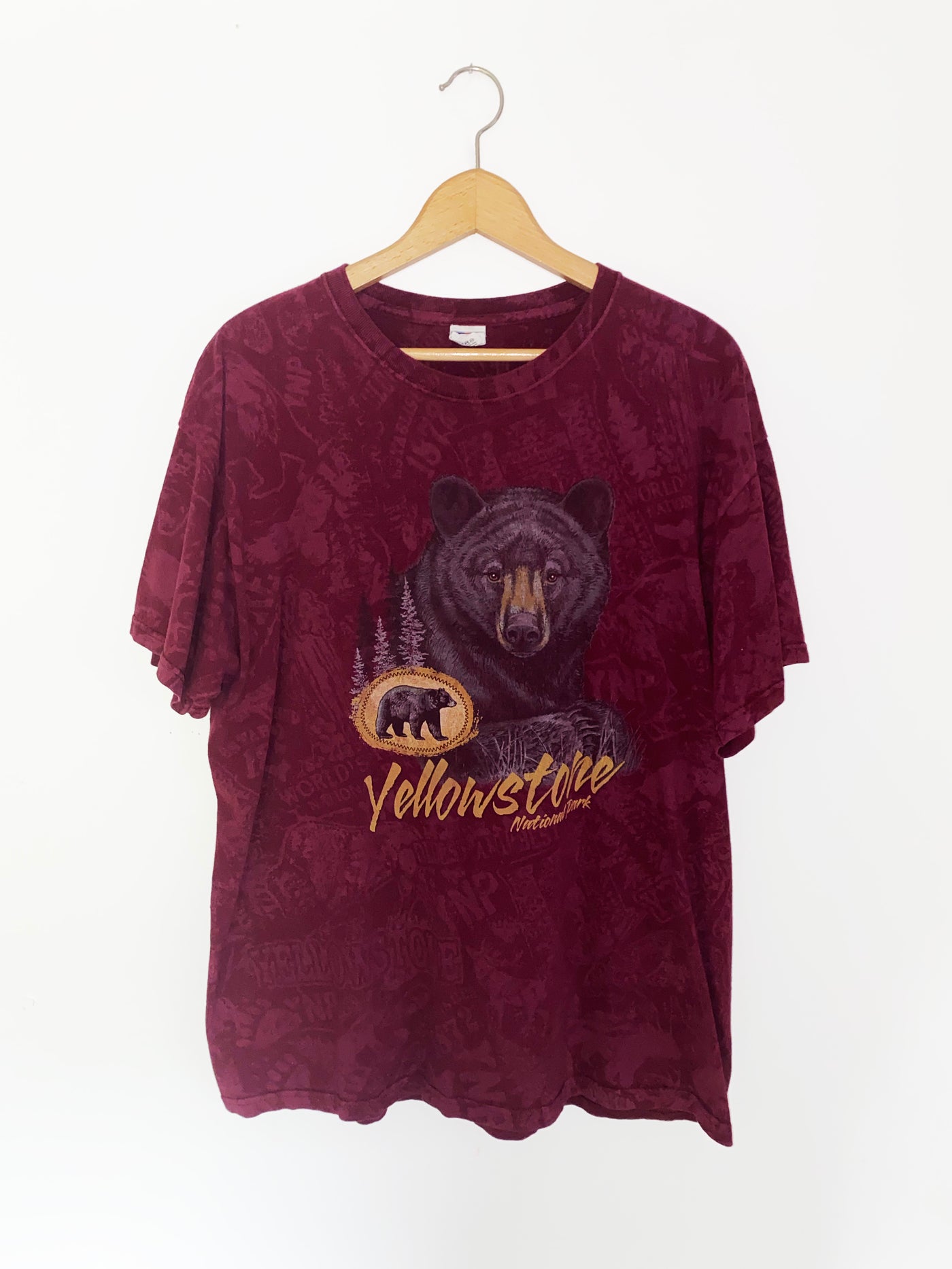 Vintage 90s Yellowstone National Park Bear T-Shirt