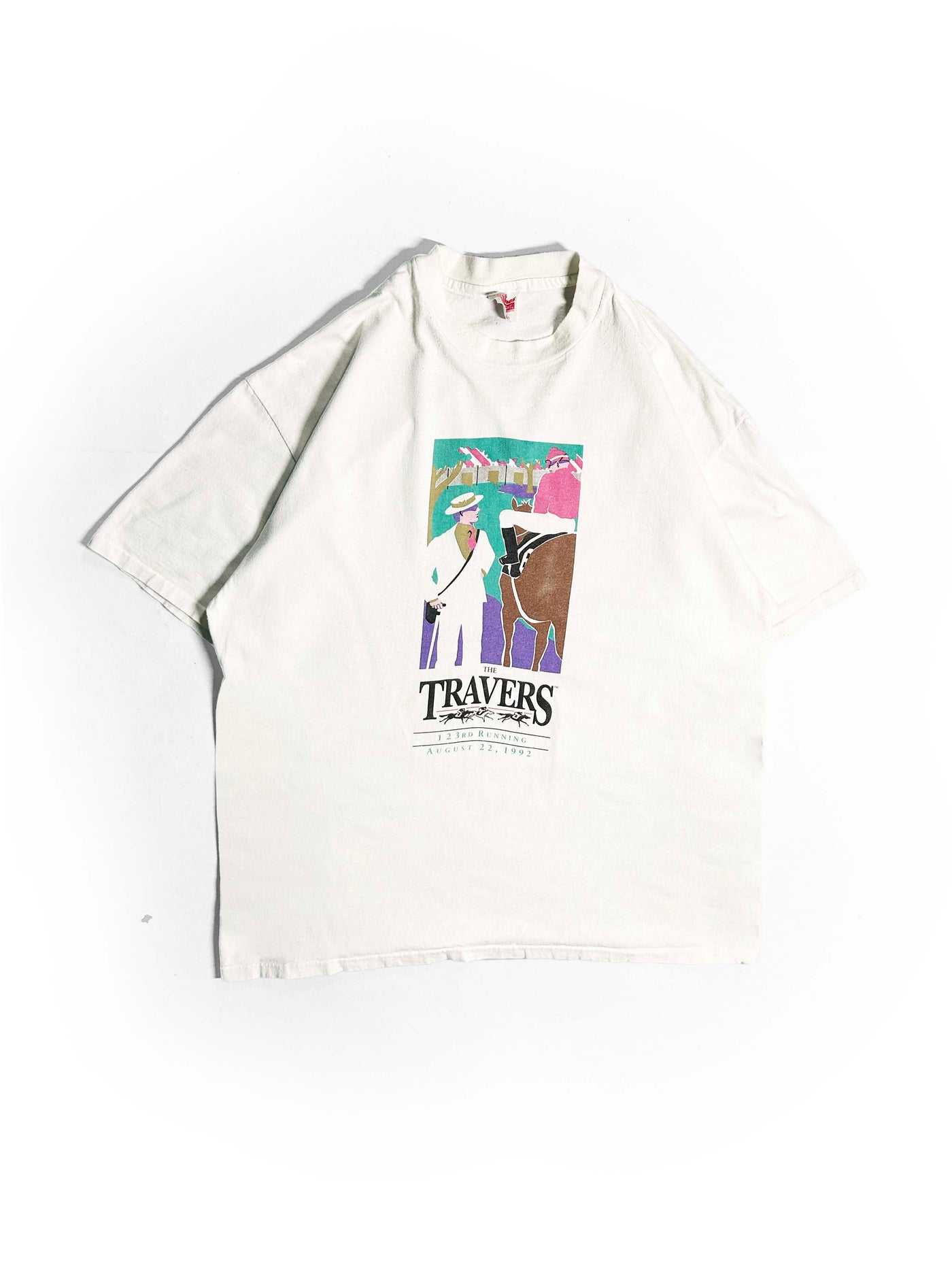 Vintage 1992 Travers Day Saratoga T-Shirt