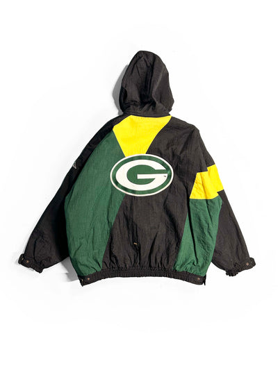 Vintage 90s Apex Green Bay Packers Puffer Jacker