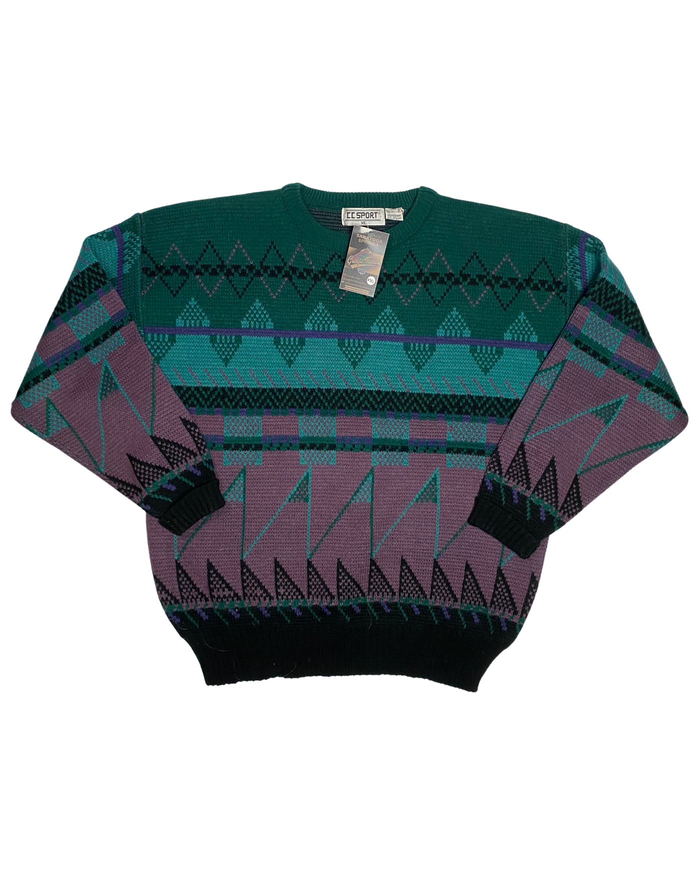 Vintage 90s CC Sport Knit Sweater