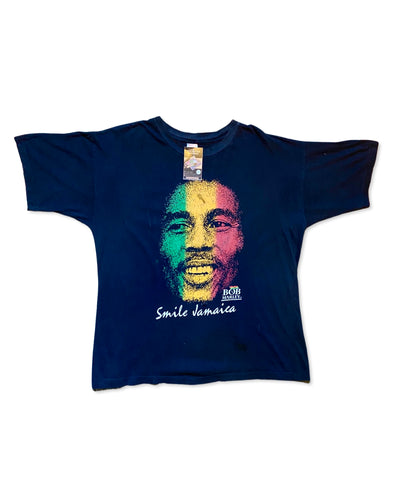 Vintage 90s Bob Marley Smile Jamaica T-Shirt
