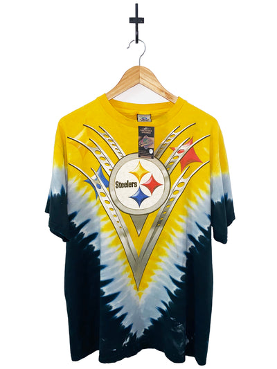 Vintage Liquid Blue Steelers TieDye T-Shirt