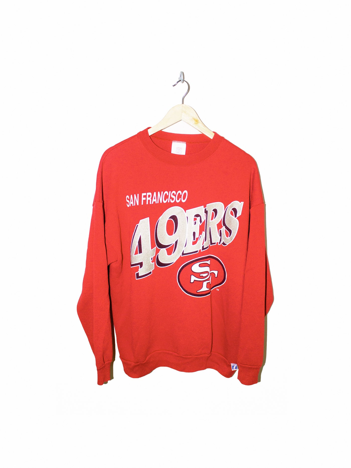 Vintage 90s Logo 7 49ers Crewneck