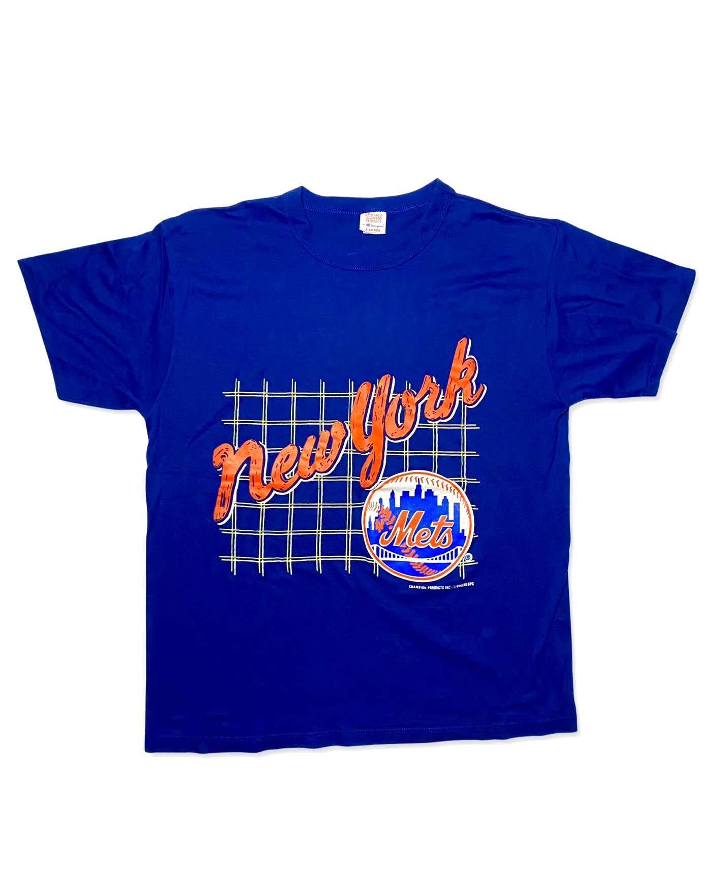 Vintage 1990 New York Mets Champion T-Shirt