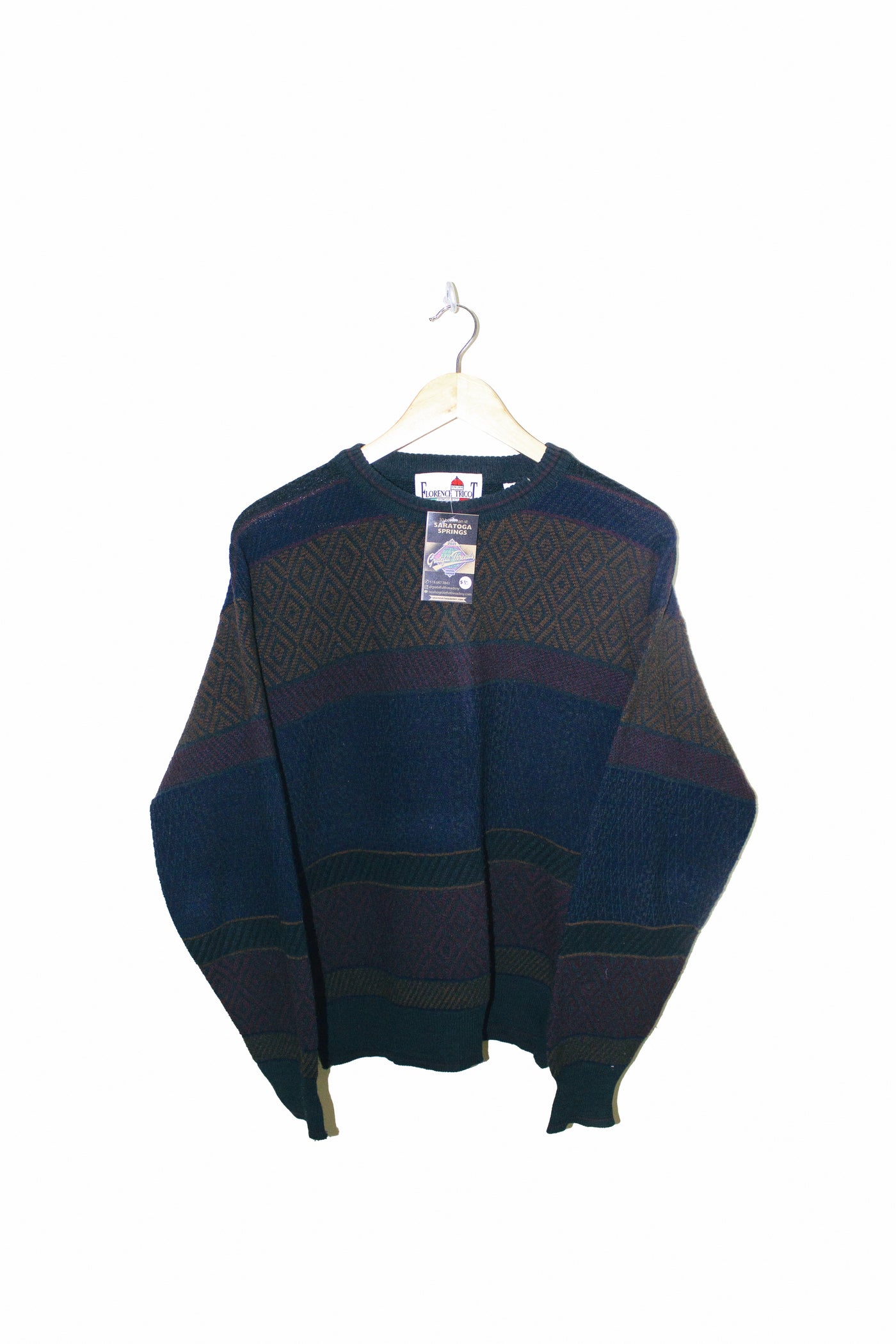 Vintage 90s Florence Tricot Knit Sweater