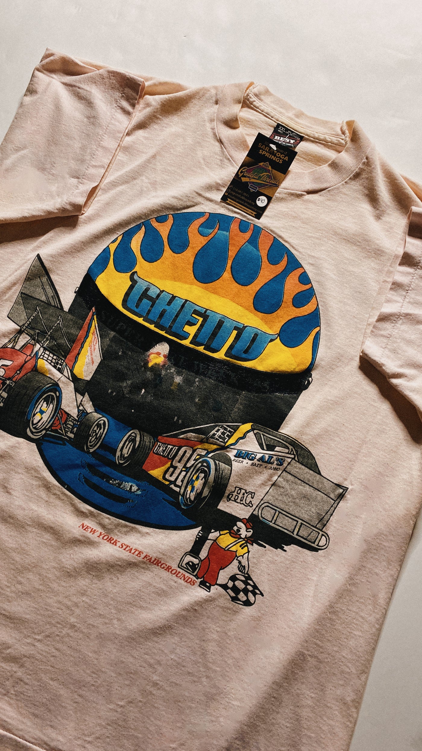 Vintage 1995 Ghetto Motorsports Dirt Week T-Shirt