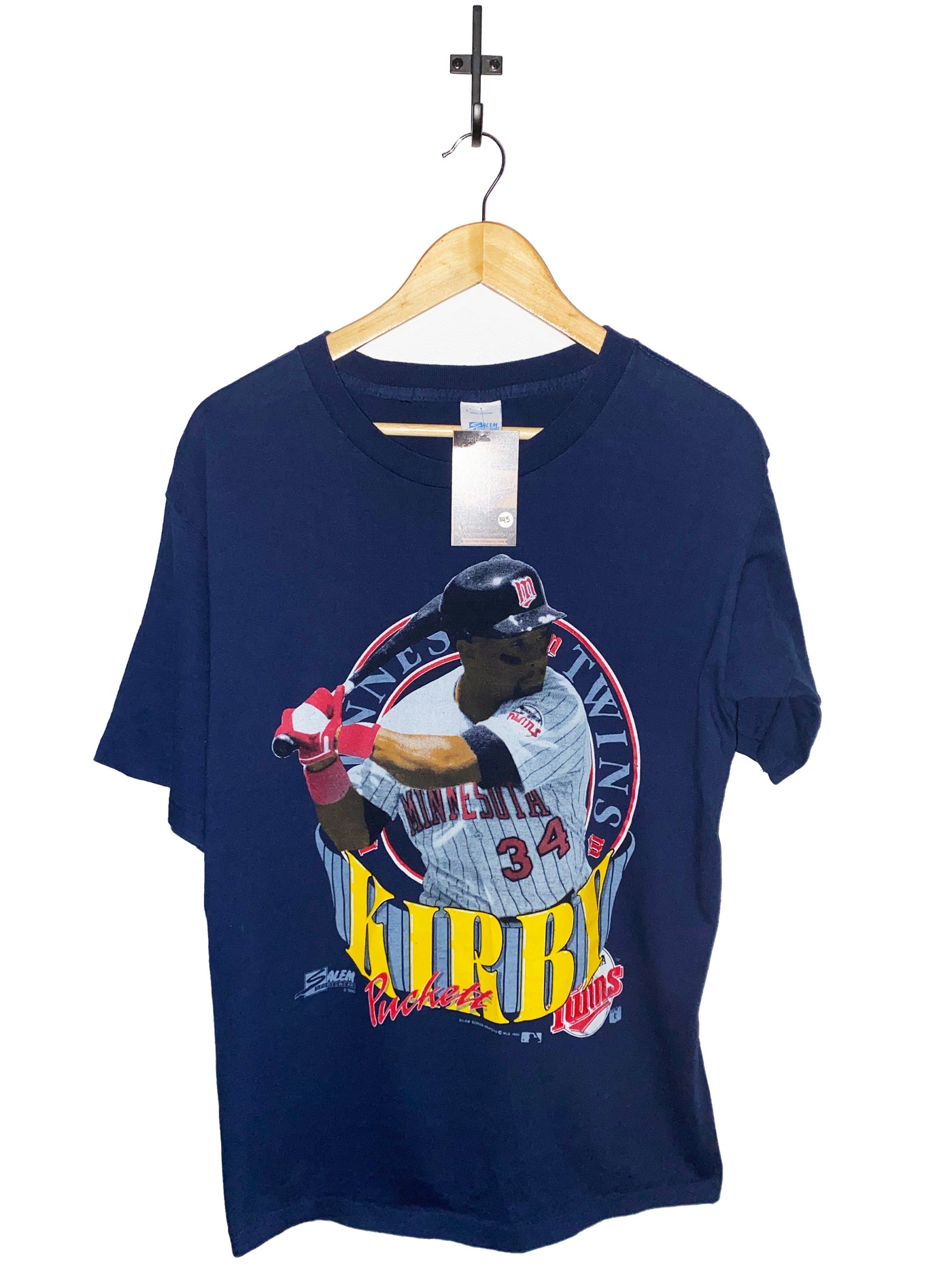 Vintage 1990 Kirby Puckett T-Shirt
