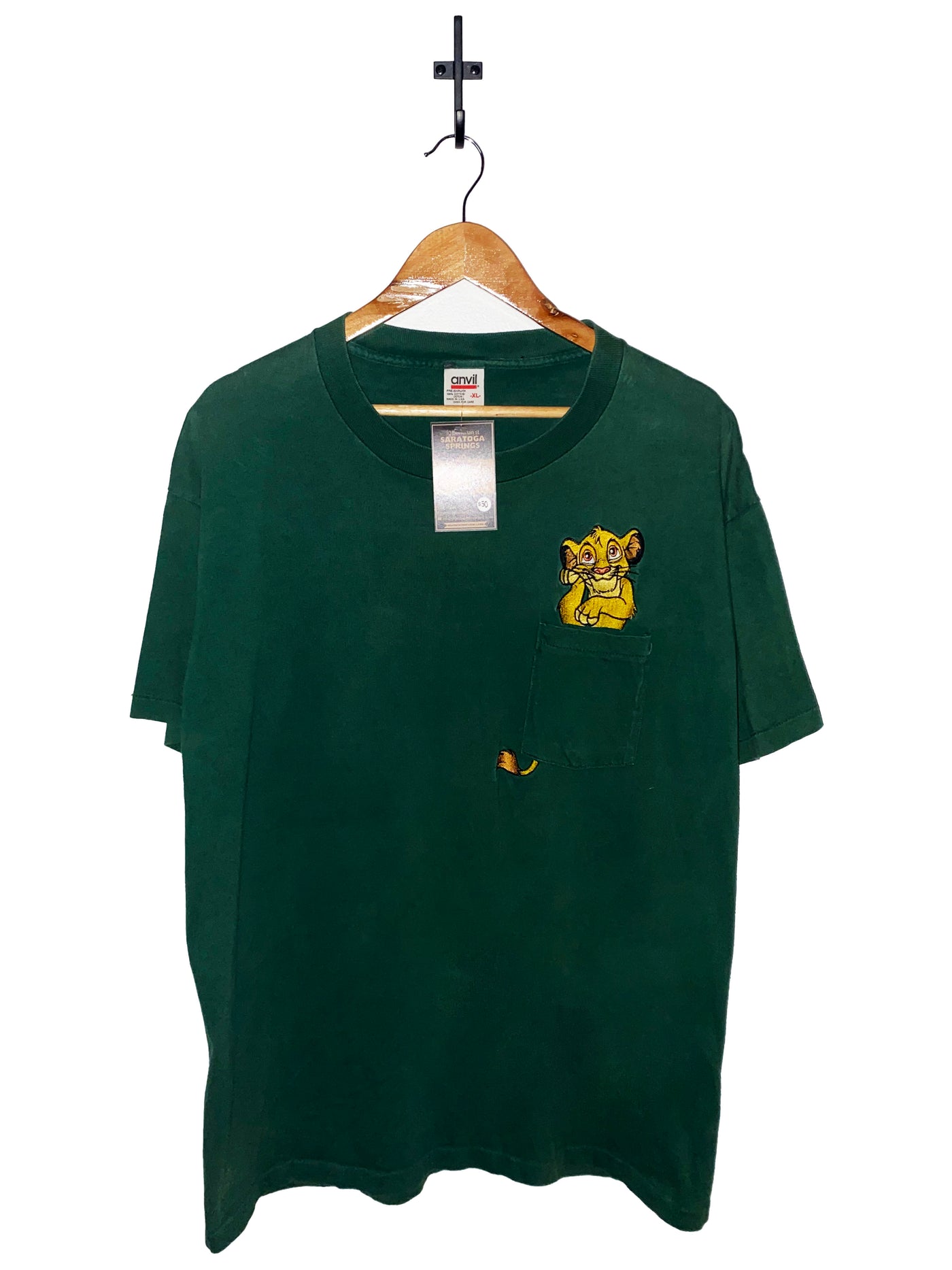Vintage 90s Simba Pocket T-Shirt