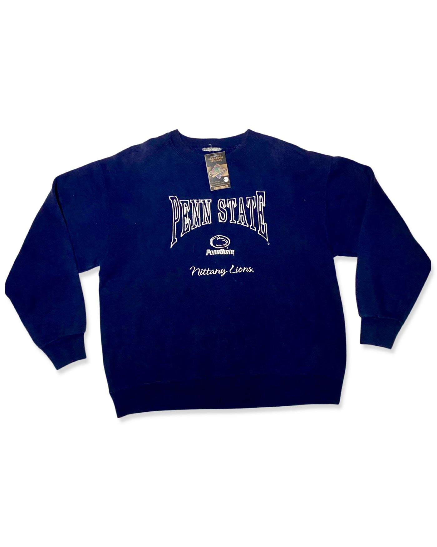 Vintage 90s Embroidered Penn State Crewneck