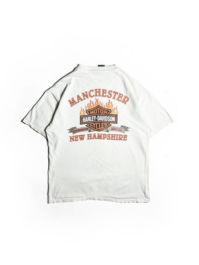 Vintage 1999 Manchester, NH Harley Davidson T-Shirt