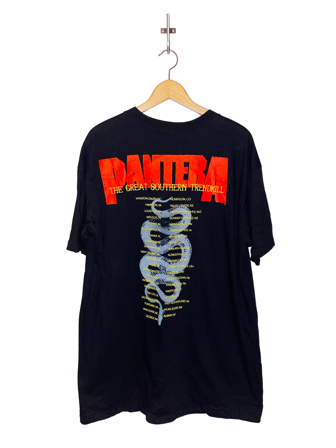Vintage 1996 Pantera 'Great Southern Trendkill' Tour T-Shirt