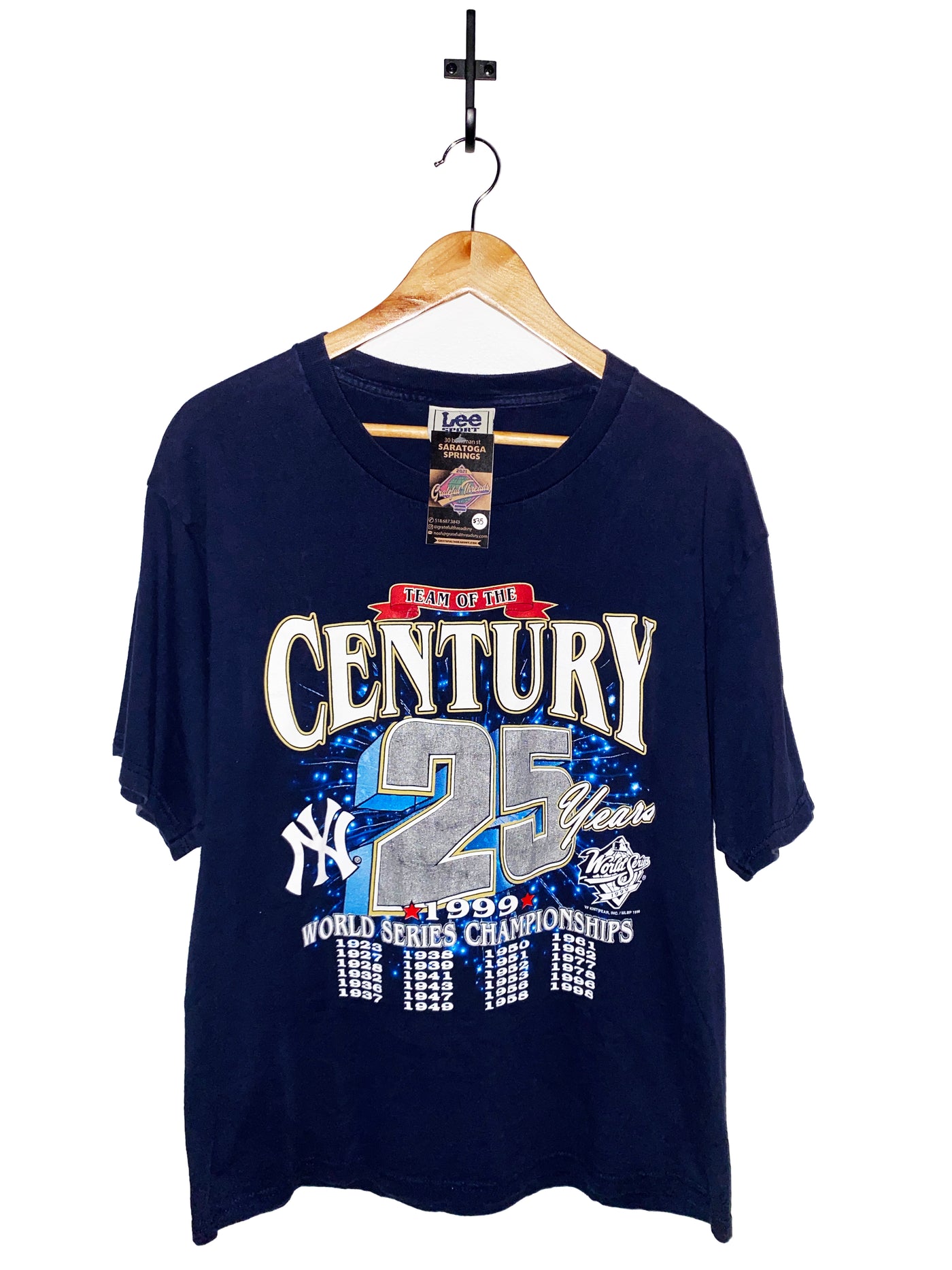 Vintage 1999 Yankees World Series Champions T-Shirt
