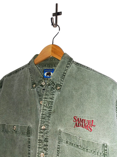 Vintage Sam Adams Denim Button Up