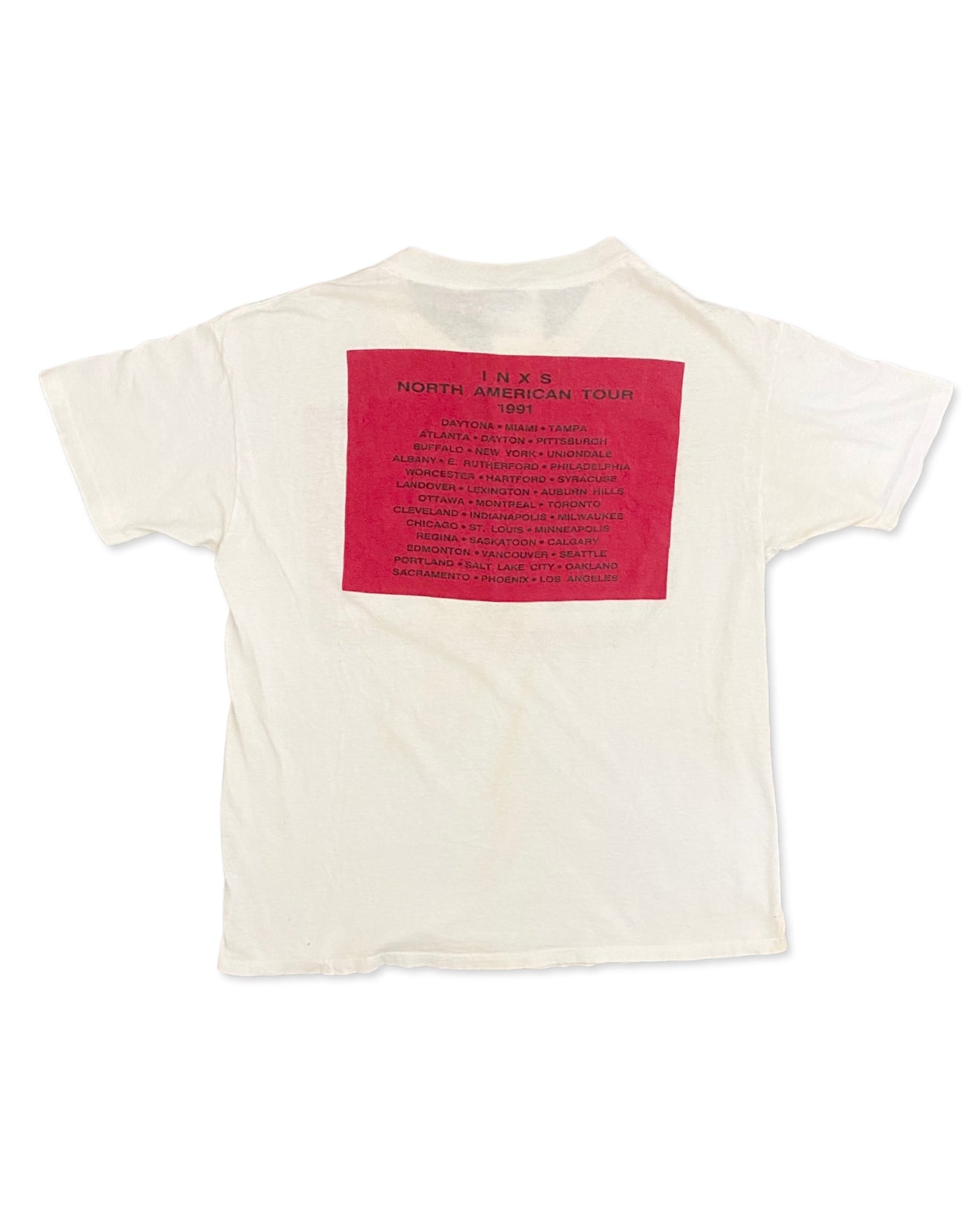 Vintage 1991 INXS Tour T-Shirt