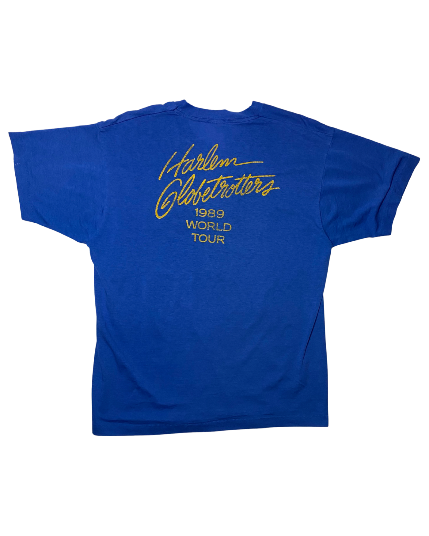 Vintage 1989 Harlem Globetrotters Tour T-Shirt