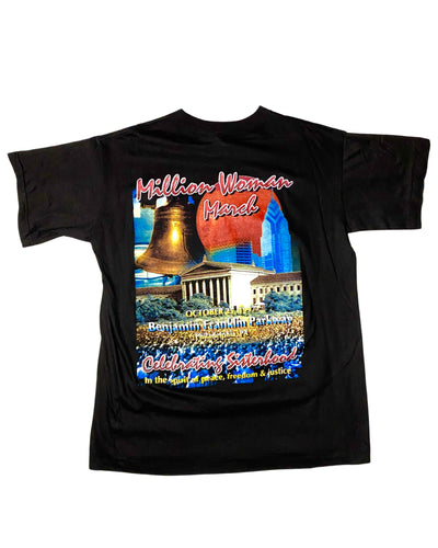 Vintage 1997 Million Woman March Rap T-Shirt