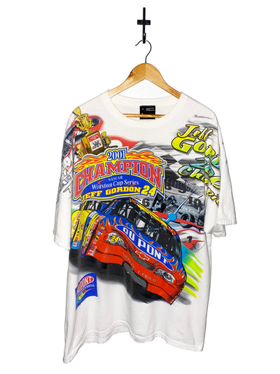 Vintage 2001 Jeff Gordon Winston Cup Champion T-Shirt