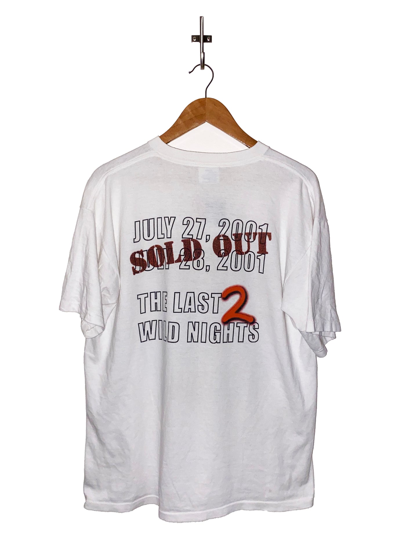 Vintage Bon Jovi One Wild Night Tour T-Shirt