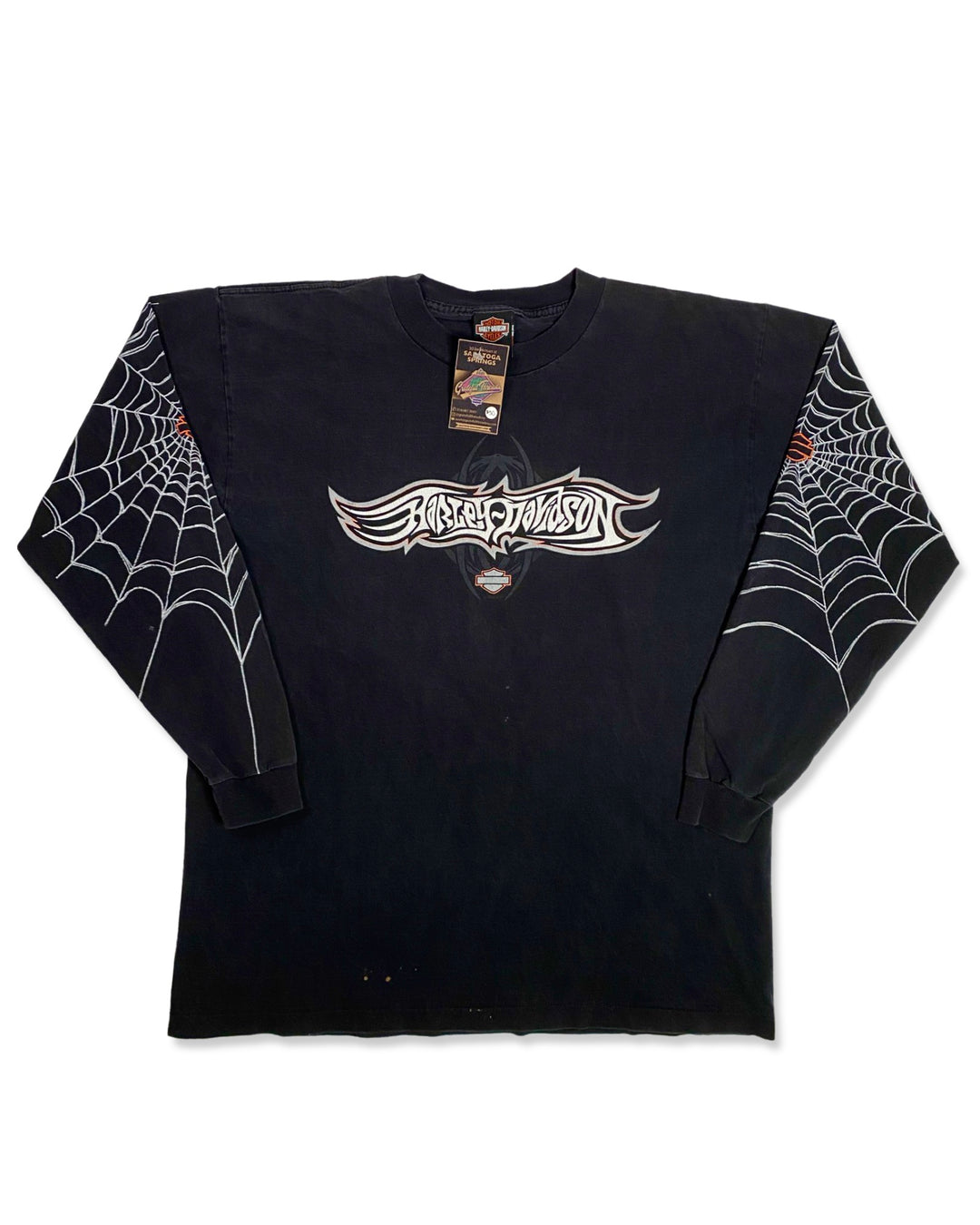 Vintage 90s Harley Davidson Spider-man Longsleeve – Grateful Threads