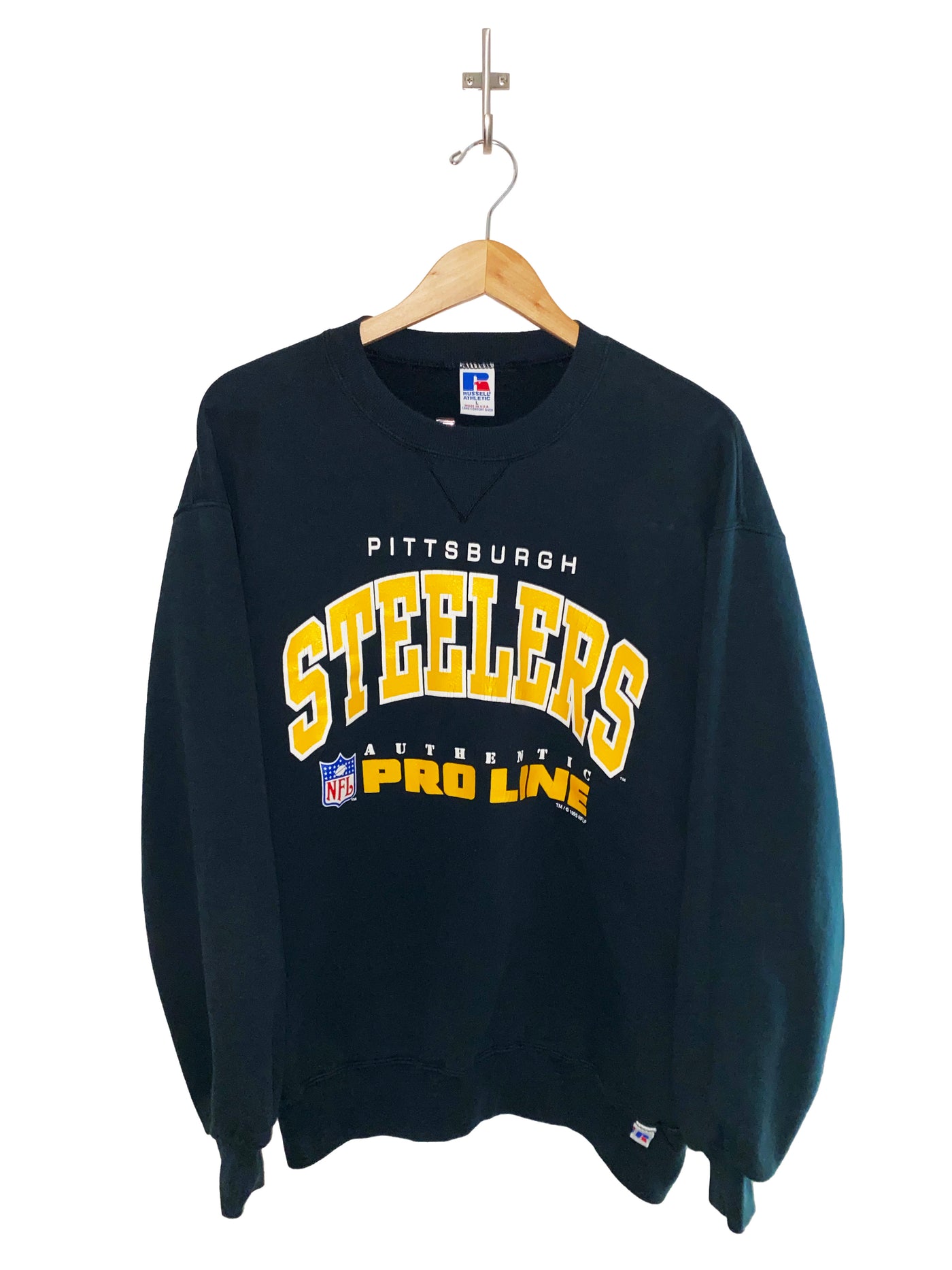 Vintage 1995 Proline Authentic Pittsburgh Steelers Crewneck