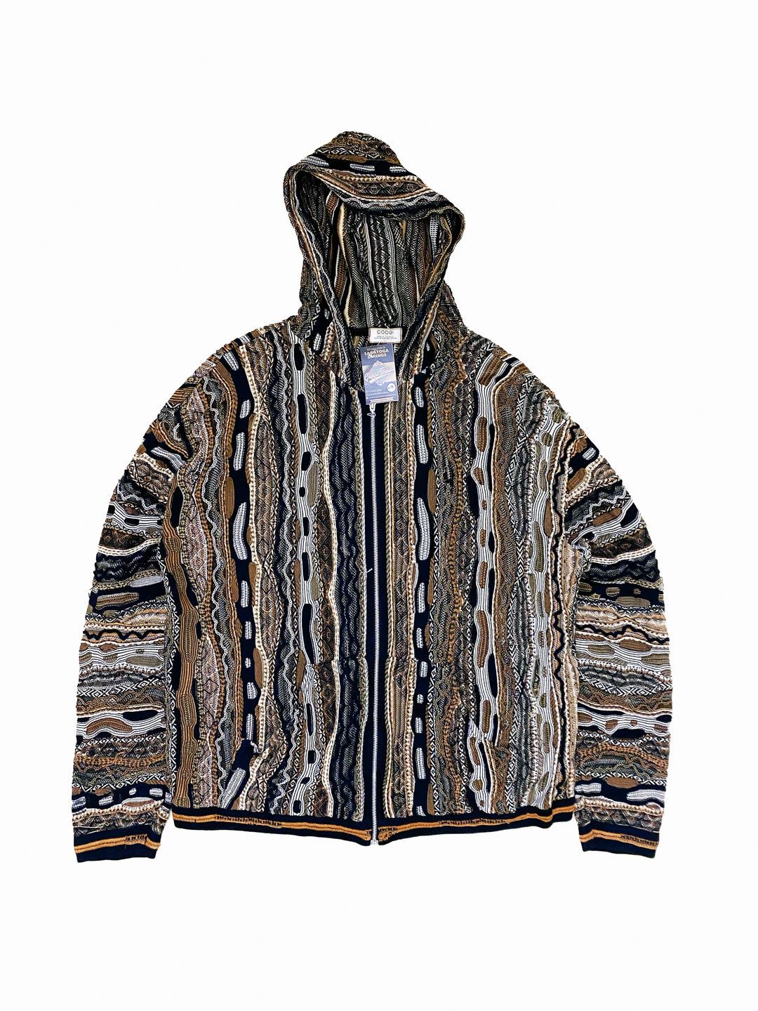 Vintage Coogi Australia Zip Up Hoodie – Grateful Threads