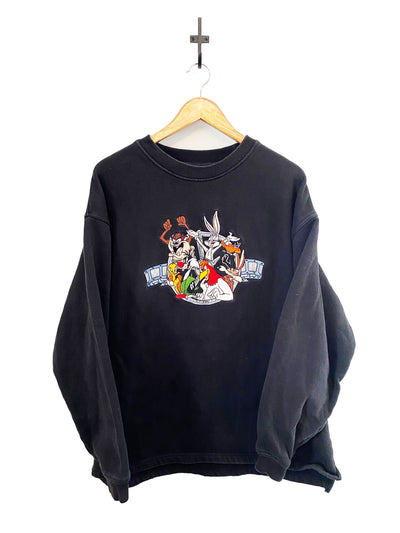 Vintage 1997 Looney Tunes Embroidered Crewneck
