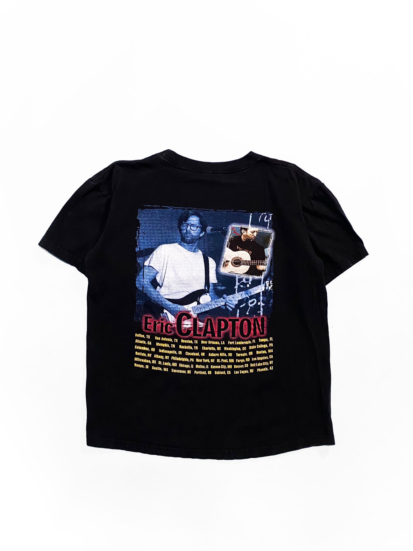 Vintage Eric Clapton Rap Style Tour T-Shirt