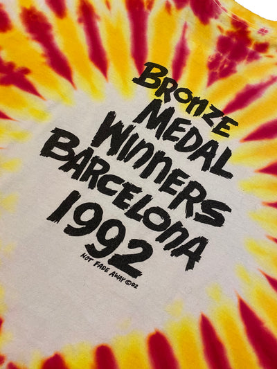 Vintage 1992 Lithuania Basketball Grateful Dead T-Shirt