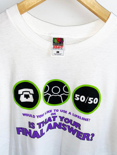 Vintage Who Wants to be a Millionaire ‘Lifeline’ T-Shirt