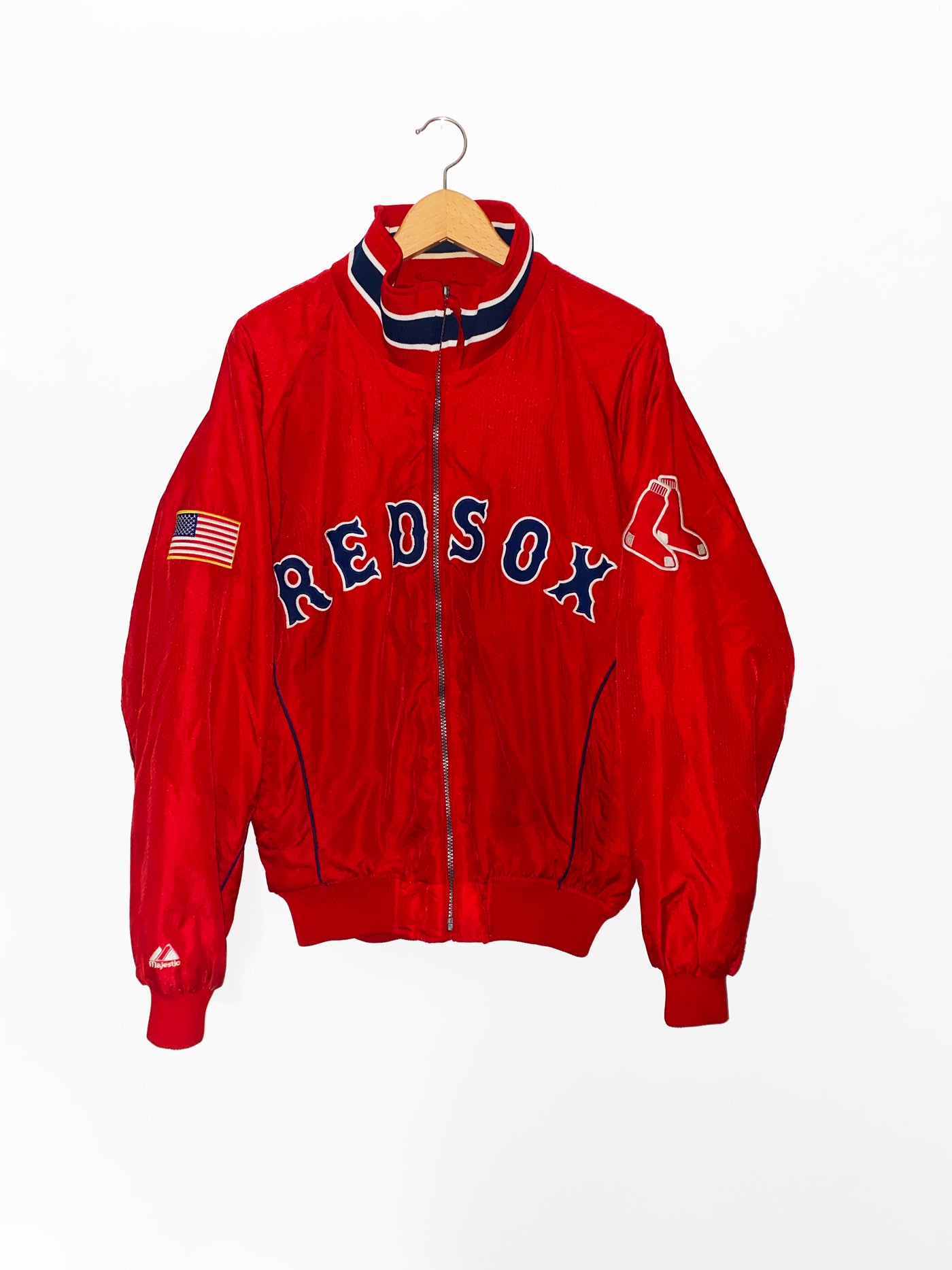 Vintage Boston Red Sox Majestic Bomber Jacket