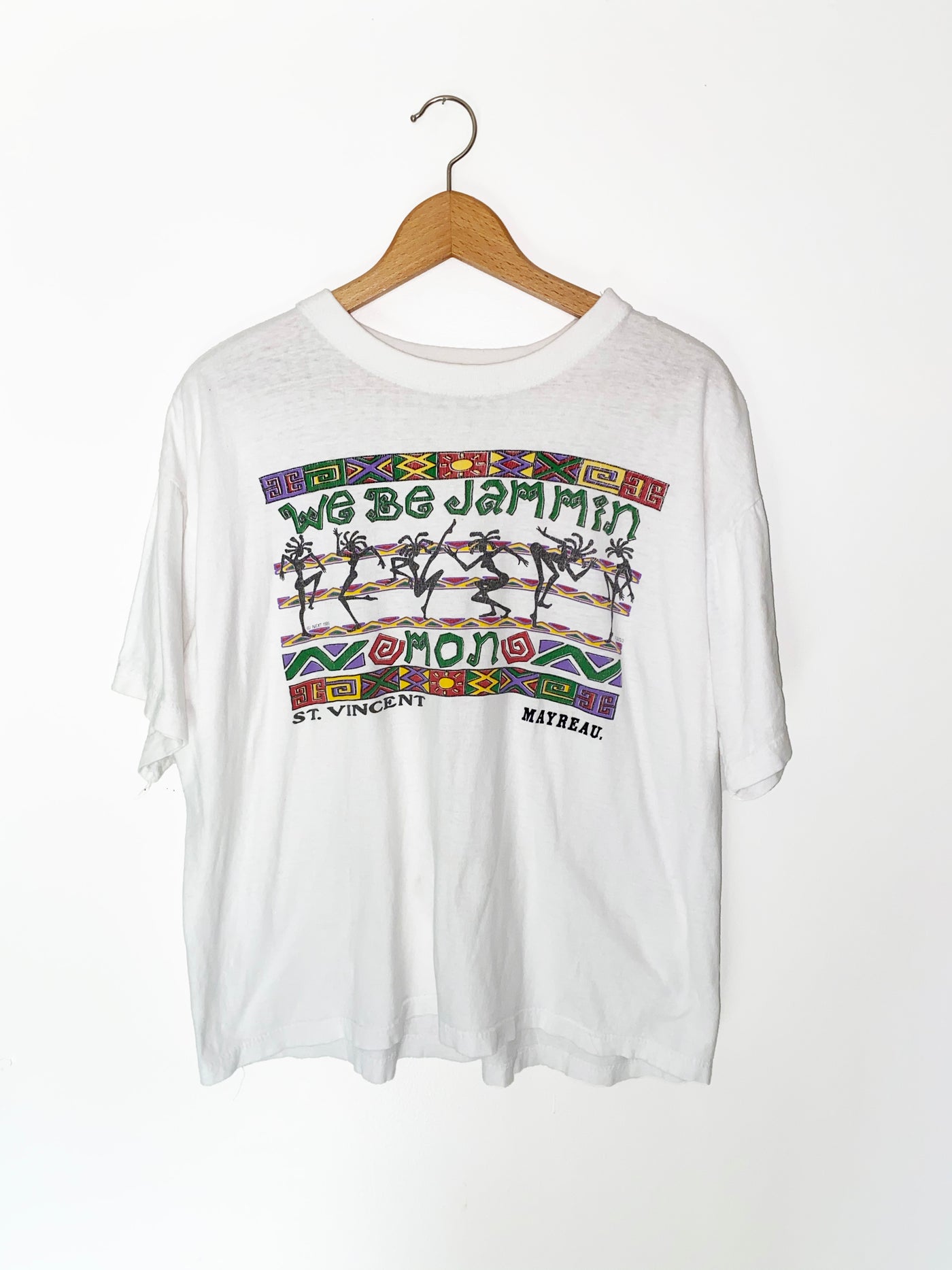 Vintage 1996 “We Be Jammin Mon” St. Vincent T-Shirt