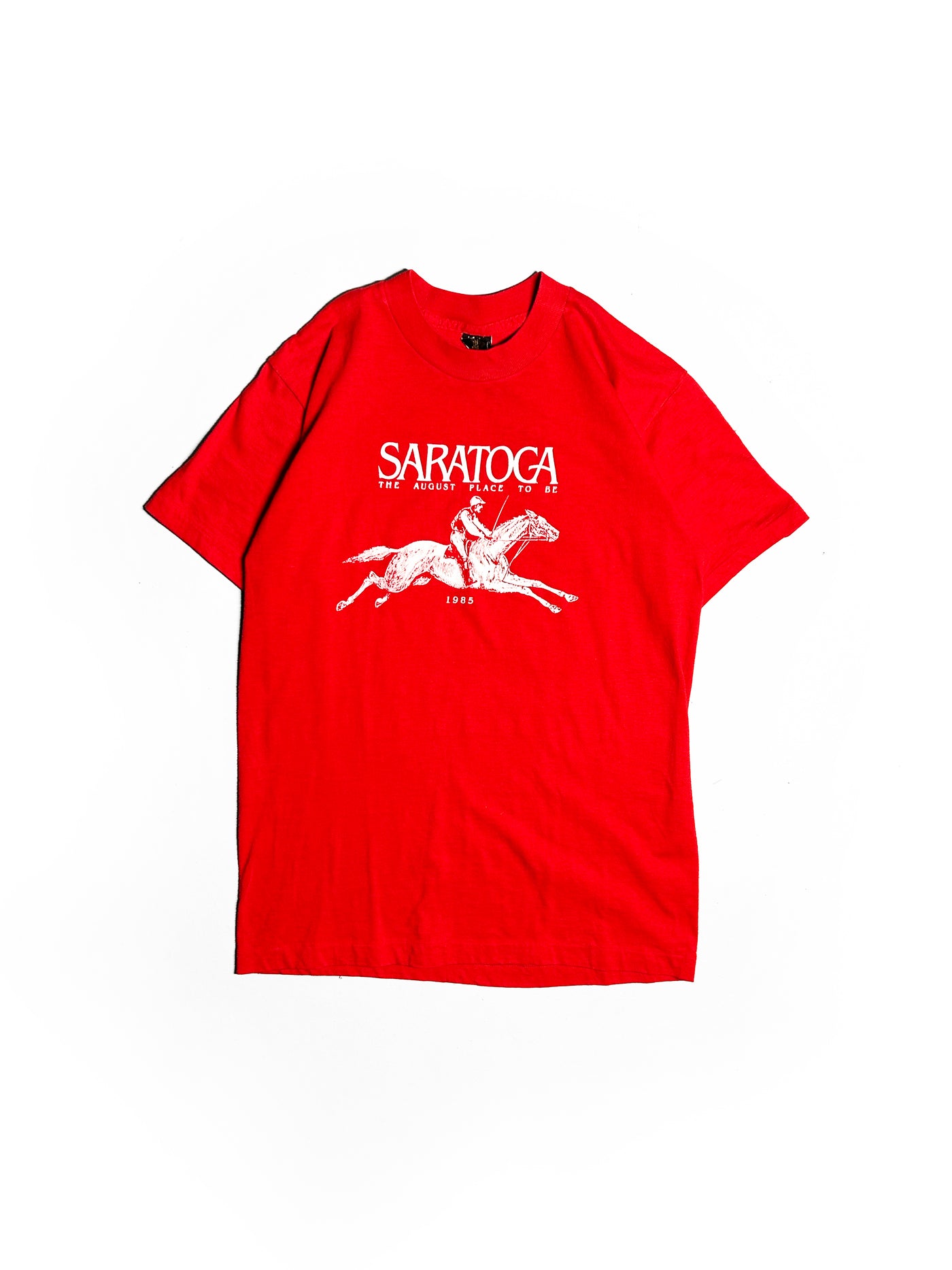 Vintage 1985 Saratoga Race Course T-Shirt