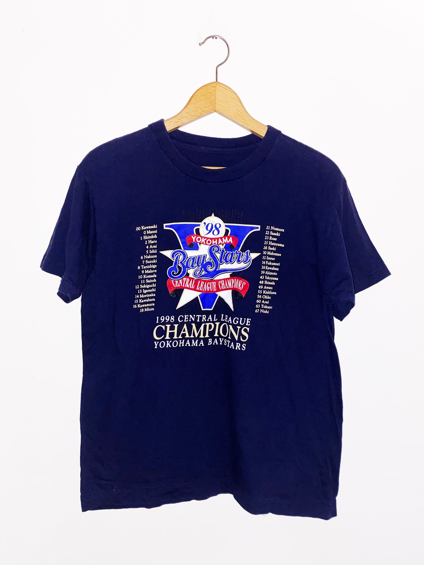 Vintage 1998 Yokohama Baystars Baseball T-Shirt